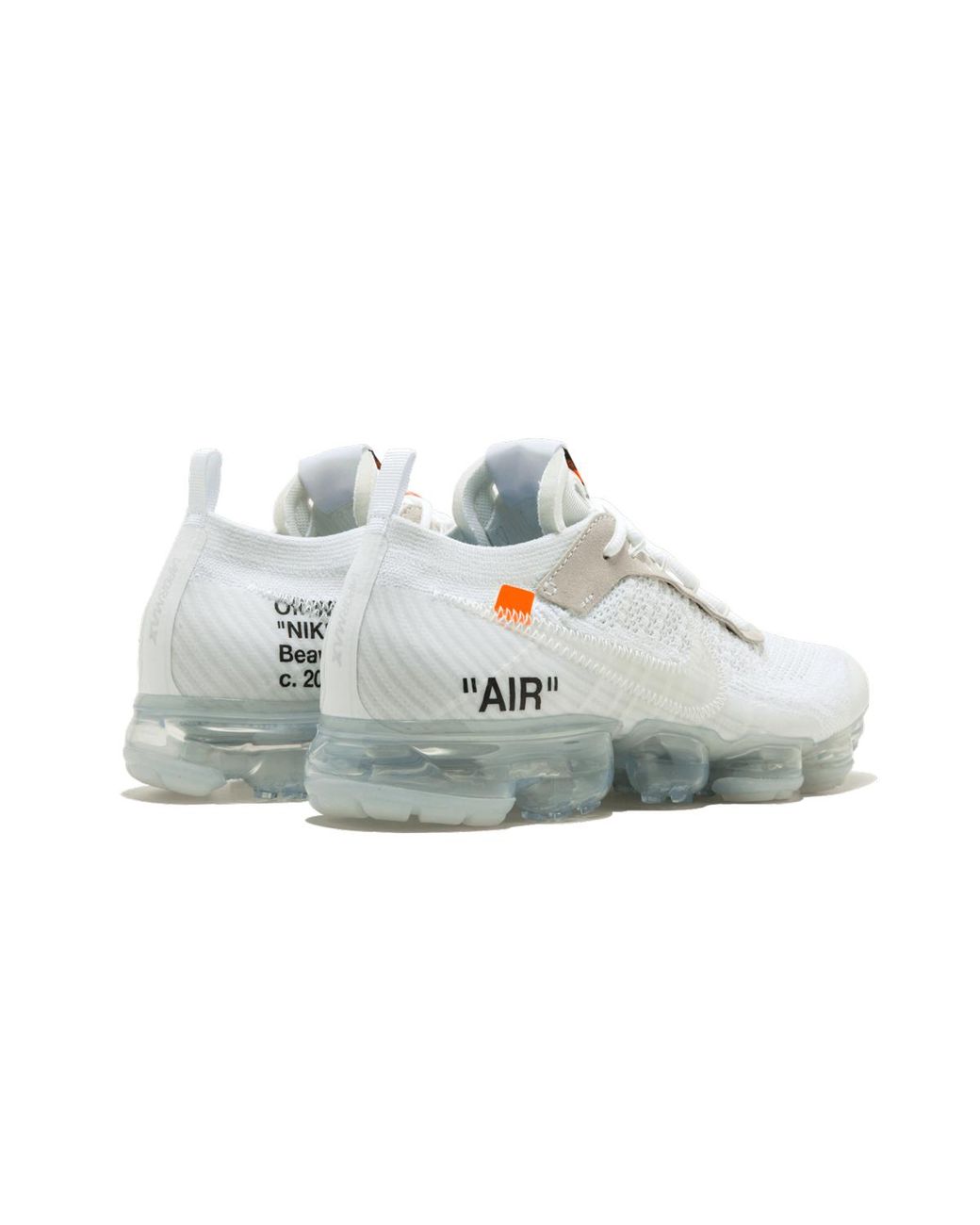 Nike Black The 10 Air Vapormax Fk "Off" Aa3831 100" for men