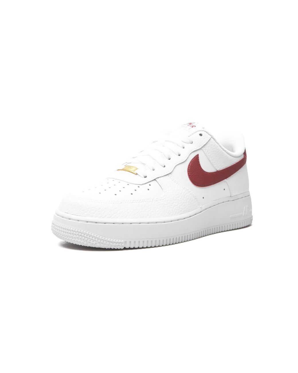 Nike Black Air Force 1 '07 Low "Team" Cz0326 100" for men