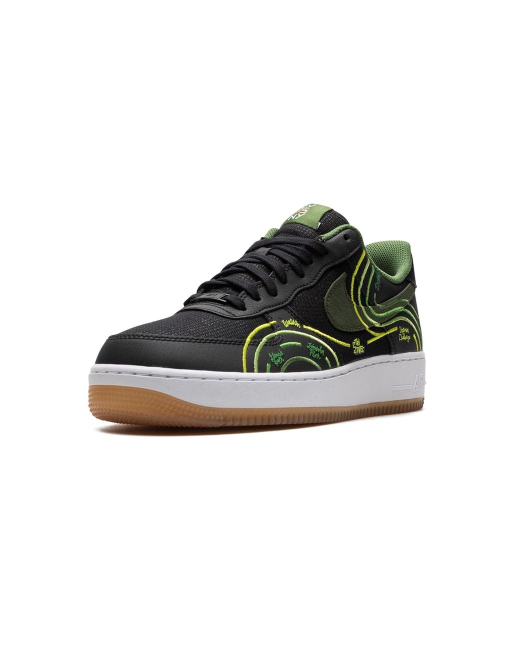 Nike Black Air Force 1 Lv8 "Ny Vs Ny" Dv2123 001" for men