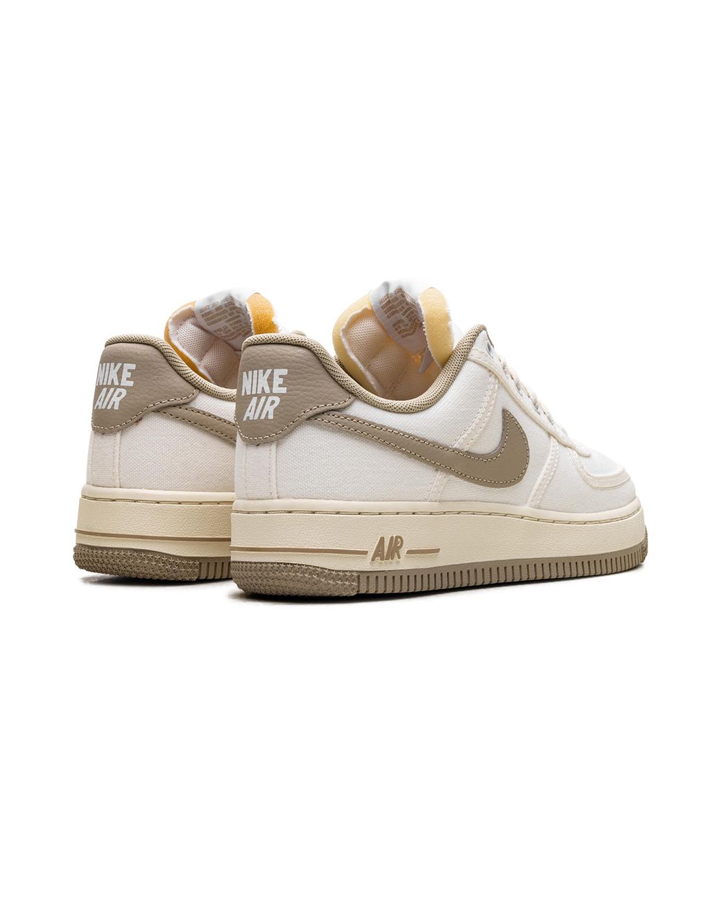 Nike Black Air Force 1 Low '07 "Sail Coconut" Hf4263 133"