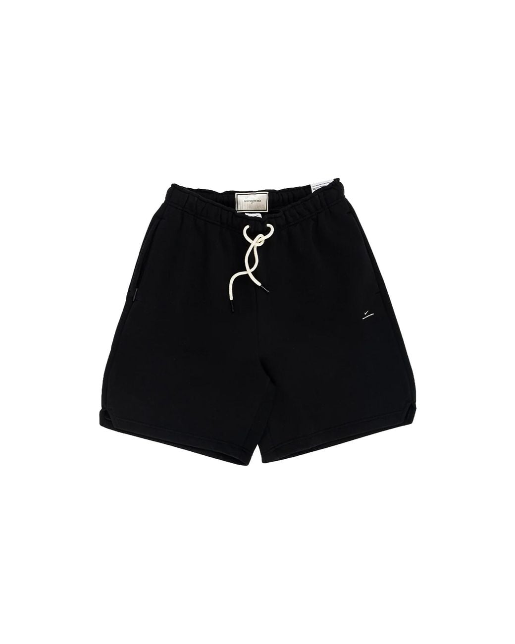Nike Black Standard Issue Therma-Fit Basketball Shorts Pale Ivory" Iu3281 010" for men