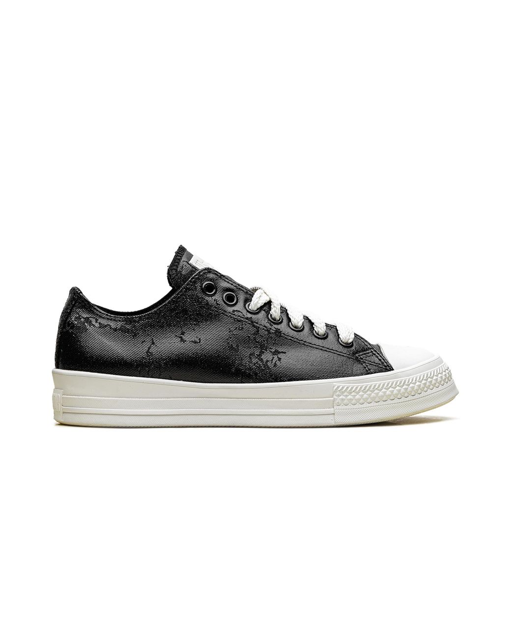Converse Black Chuck Taylor All Star Throwback Low "Waxed Denim" A24067C" for men