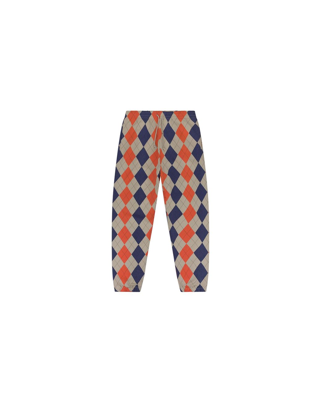 DENIM TEARS Black Intarsia Sweatpants "Tan" Dt962" for men