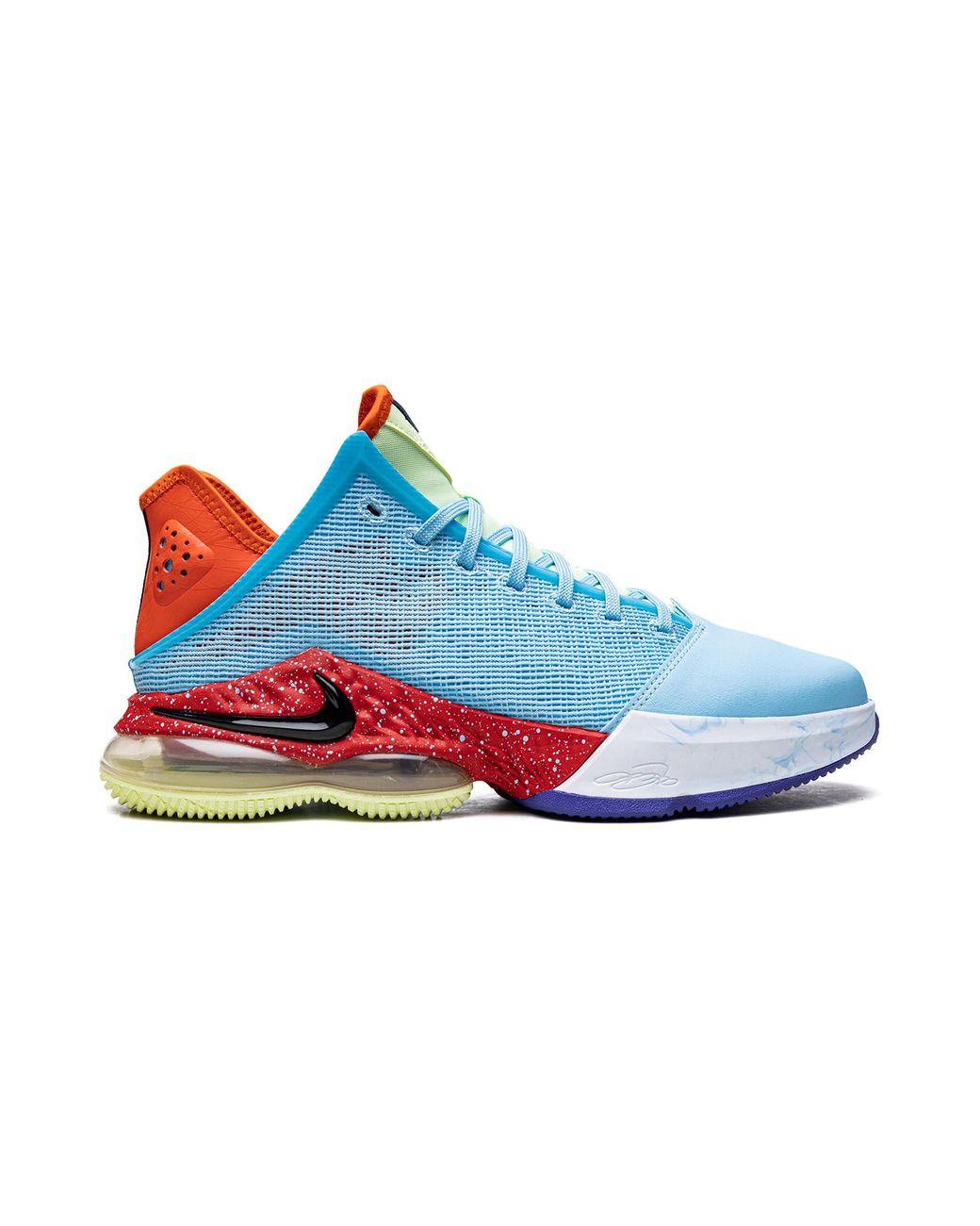 Nike Blue Lebron 19 Low Chill" Do9829 400" for men