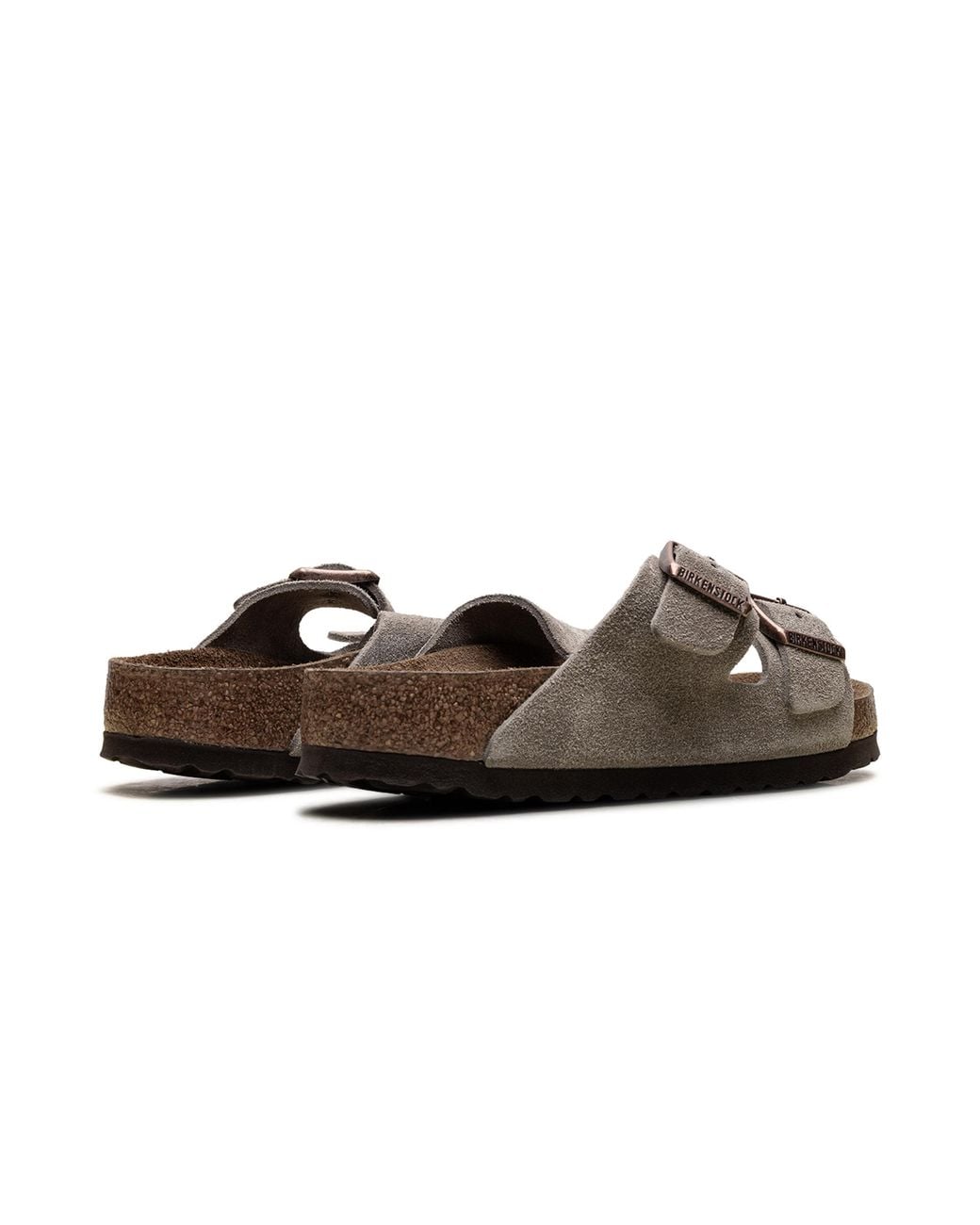 Birkenstock Black Arizona Soft Footbed "Suede Leather for men