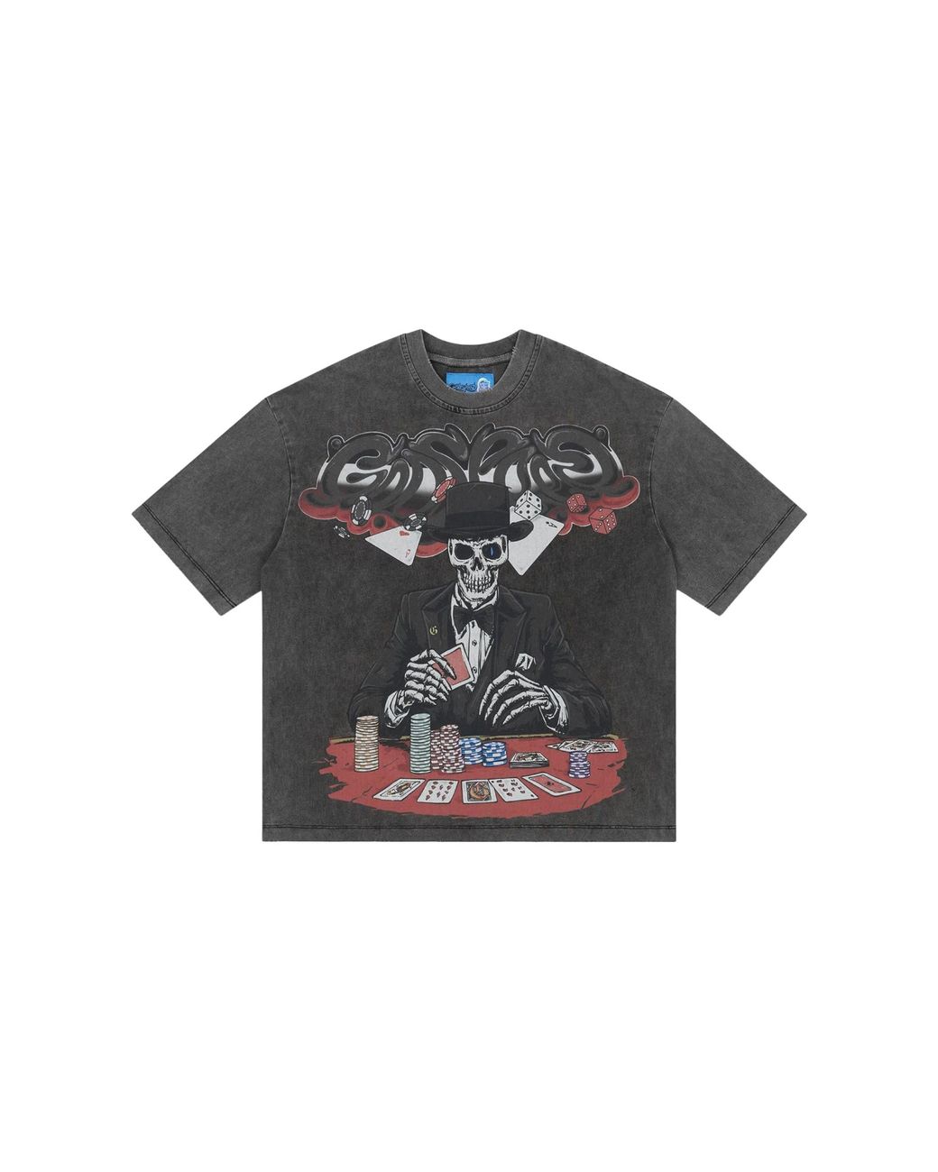 GODSPEED NEW YORK Black High Stakes T-Shirt Wash" Gs258" for men