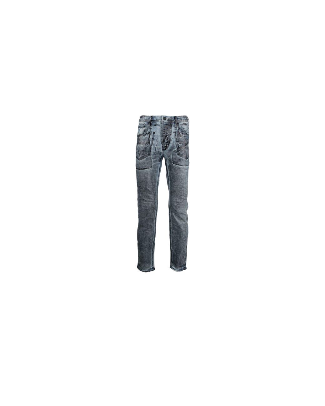 Purple Brand Black X-Ray With Foil Jeans P001 Ixrb123" for men