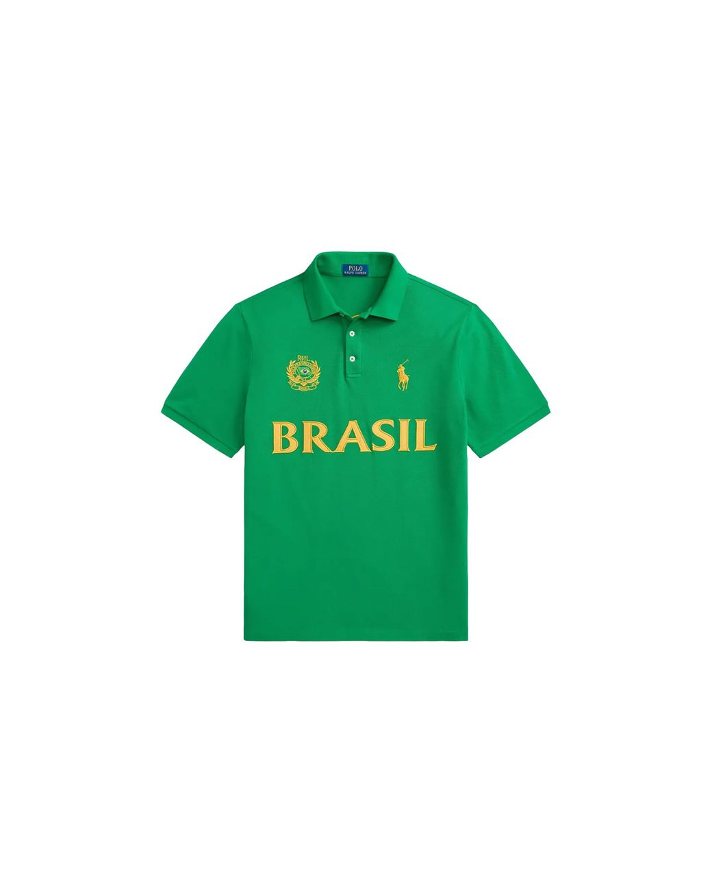 Polo Ralph Lauren Green Country Polo Shirt "Brazil" 710B21594001" for men