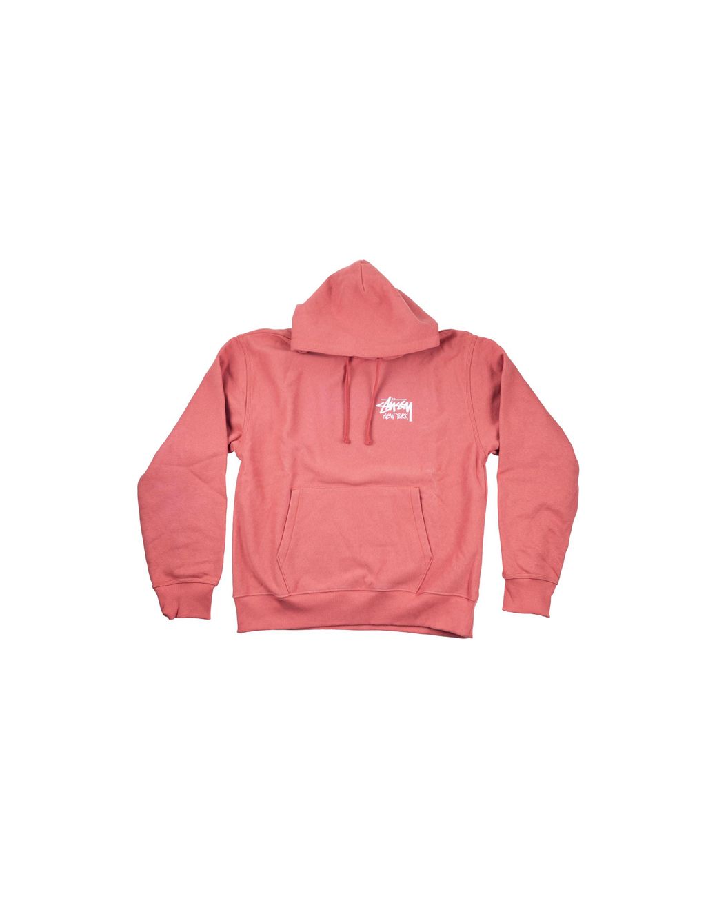 Stussy Pink New York Hoodie "Pepper" Stus336" for men