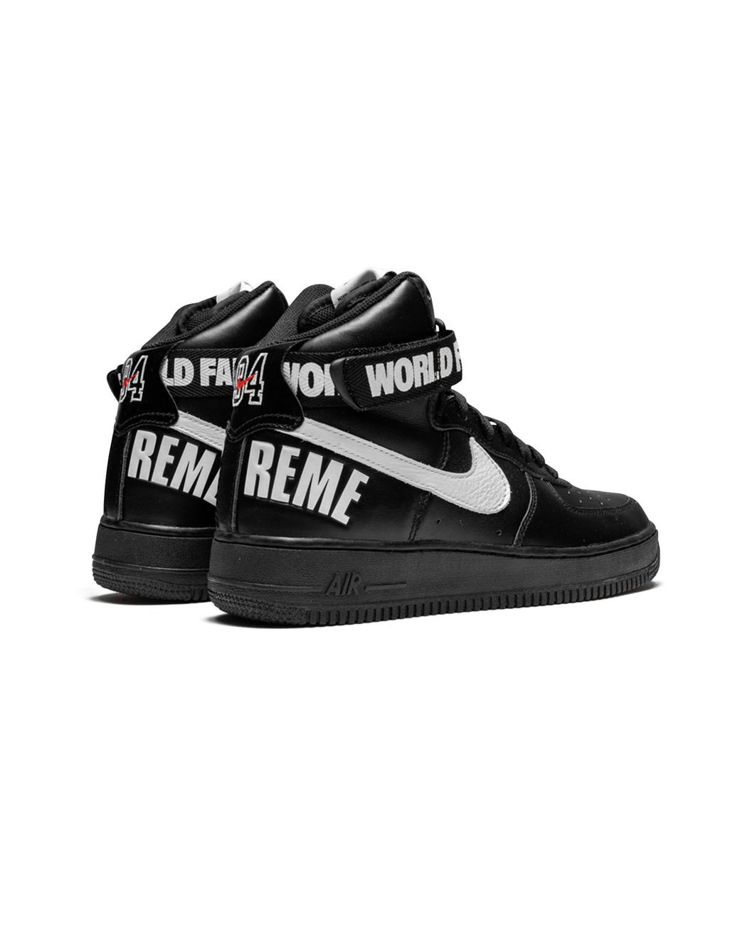 Nike Black Air Force 1 High Supreme Sp Shoes for men
