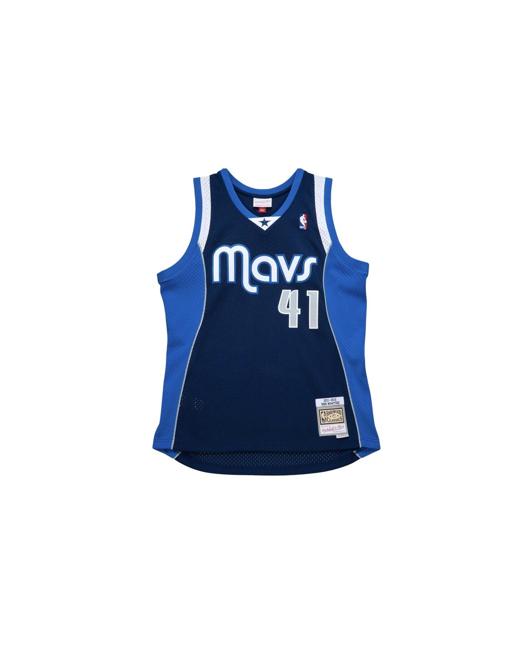 Mitchell & Ness Blue Swingman Jersey "Nba Dallas Mavericks 2011 Dirk Nowitzki" Smjy1148 Dma11Dnoasbl" for men