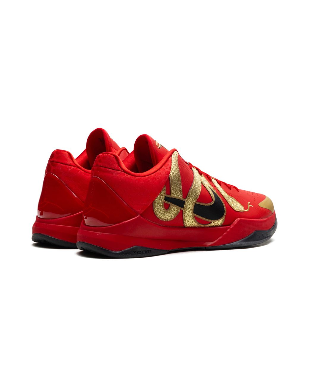 Nike Red Kobe 5 Protro "Year Of The Mamba" Sneakers for men