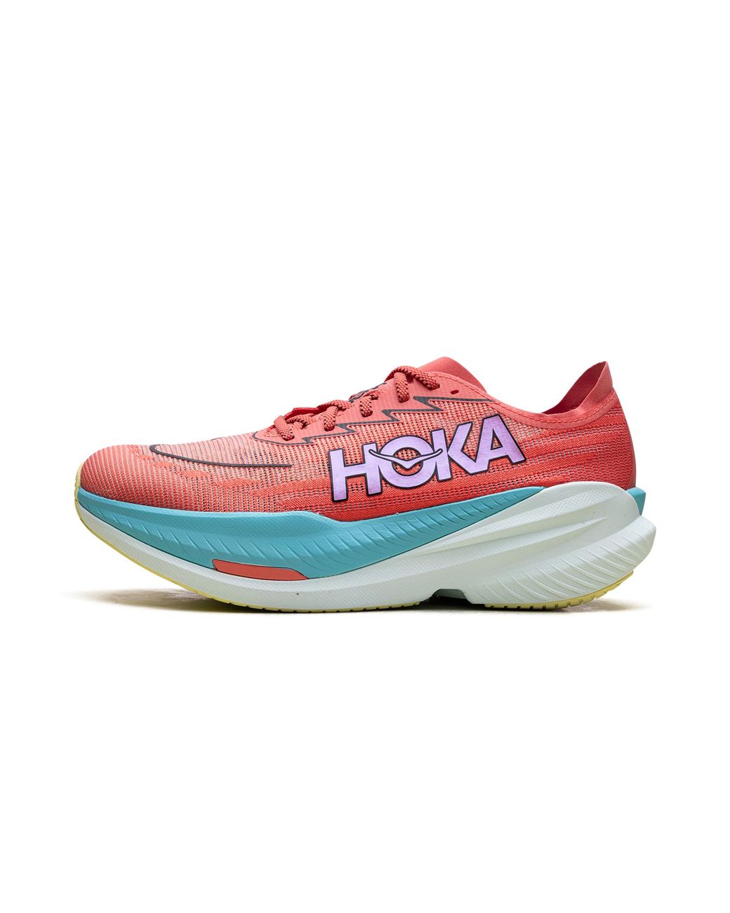 Hoka One One Black Mach X 2 "Grapefruit Electric Coral" 1155119 Gfrt" for men