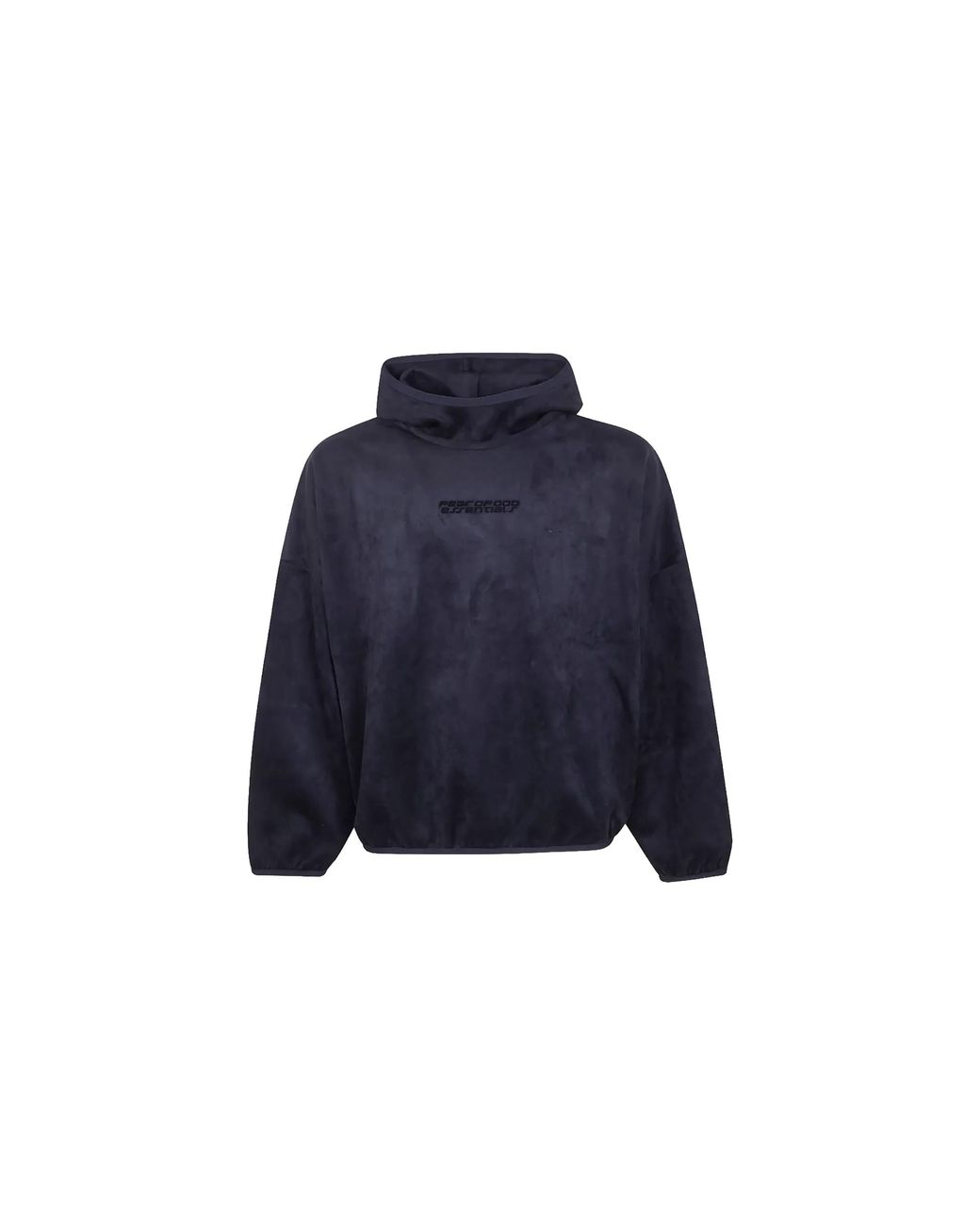 Fear Of God Blue Suede Fleece Modern Hoodie "Vintage" 192Ho256941F" for men