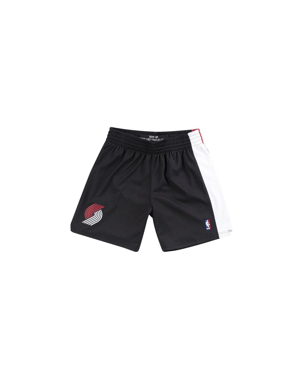 Mitchell & Ness Black Nba Authentic Road Shorts "1999-00 Portland Trail Blazers for men
