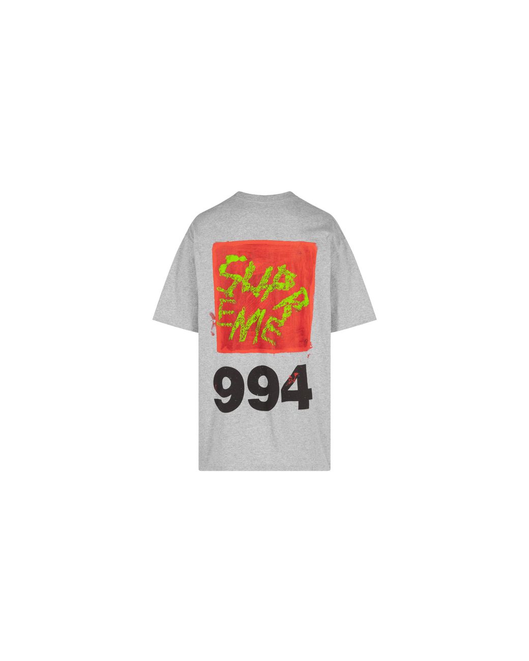 Supreme Black Paint T-Shirt "Ss24" Su351"