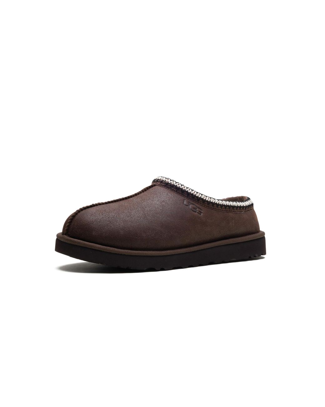 Ugg Black Tasman Distressed Slipper "Burnt Cedar" 1158172 Bcdr" for men