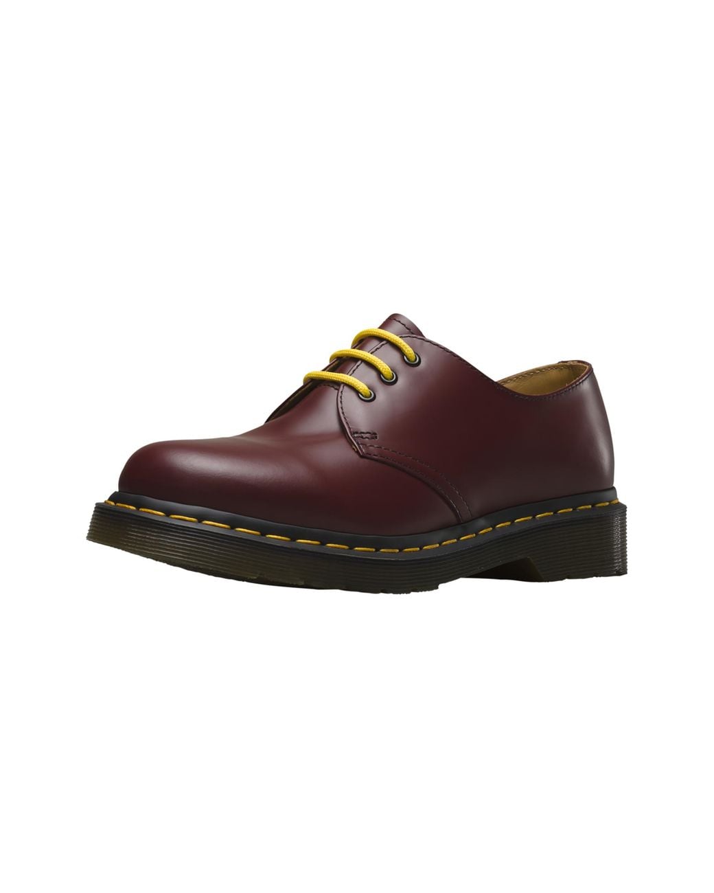 Dr. Martens Brown 1925 Oxford Shoes "Comme Des Garcons Cherry Royal Stewart" 26293600" for men
