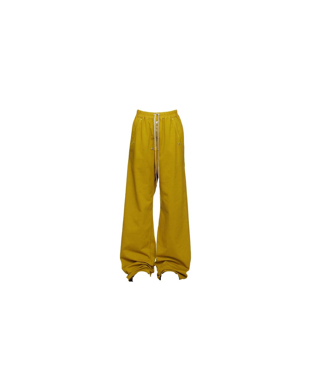 Rick Owens Black Geth Belas Lounge Pants "Ochre" 00723 10005Rodgbo Ochr" for men
