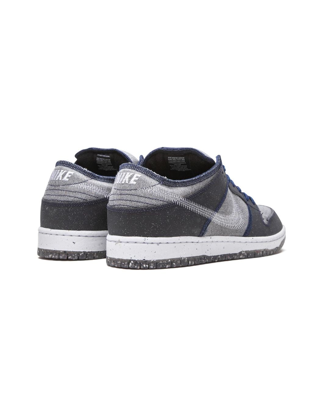Nike Black Sb Dunk Low "Crater" Ct2224 001" for men