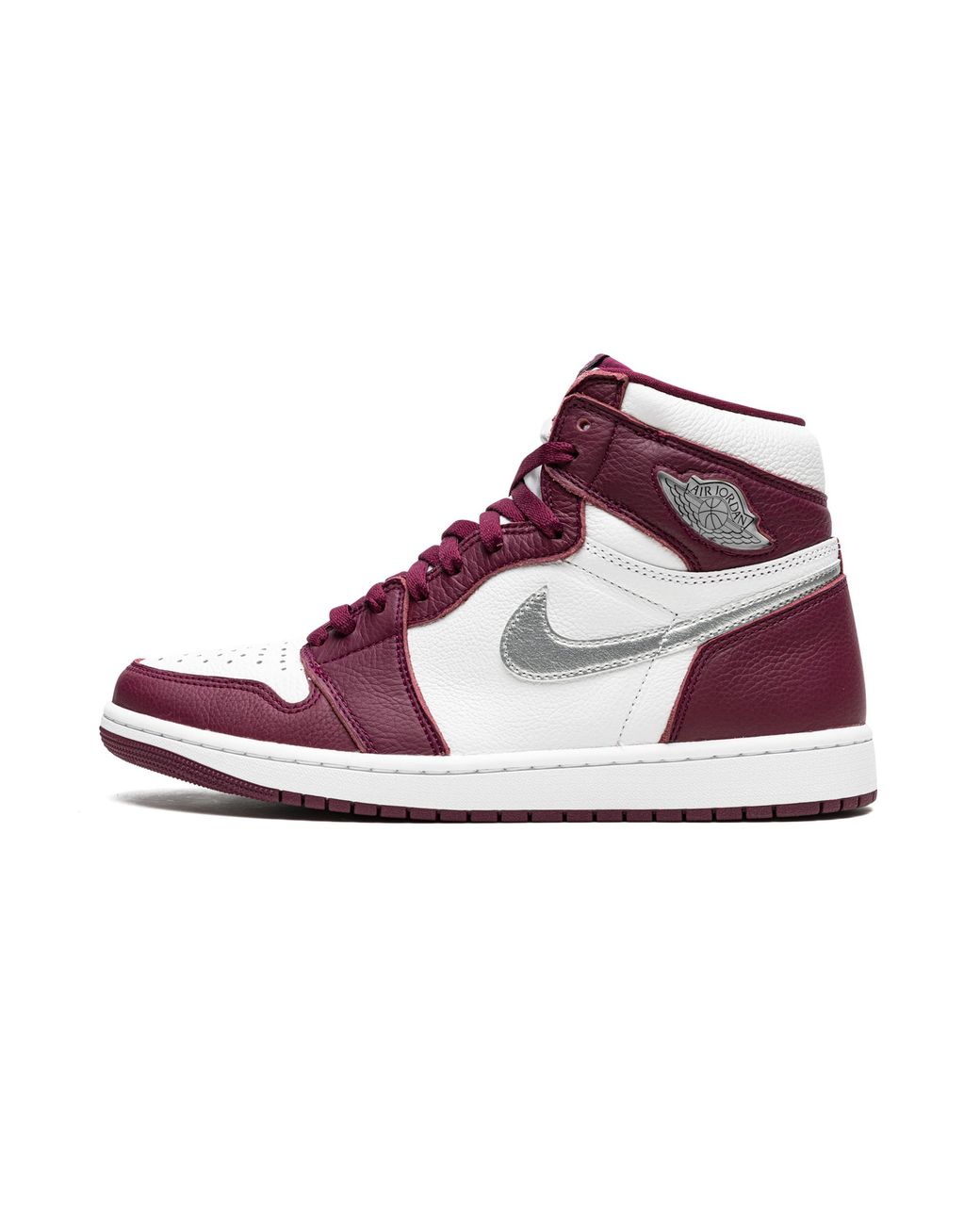 Nike Purple Air 1 Retro High Og "Bordeaux" 555088 611" for men
