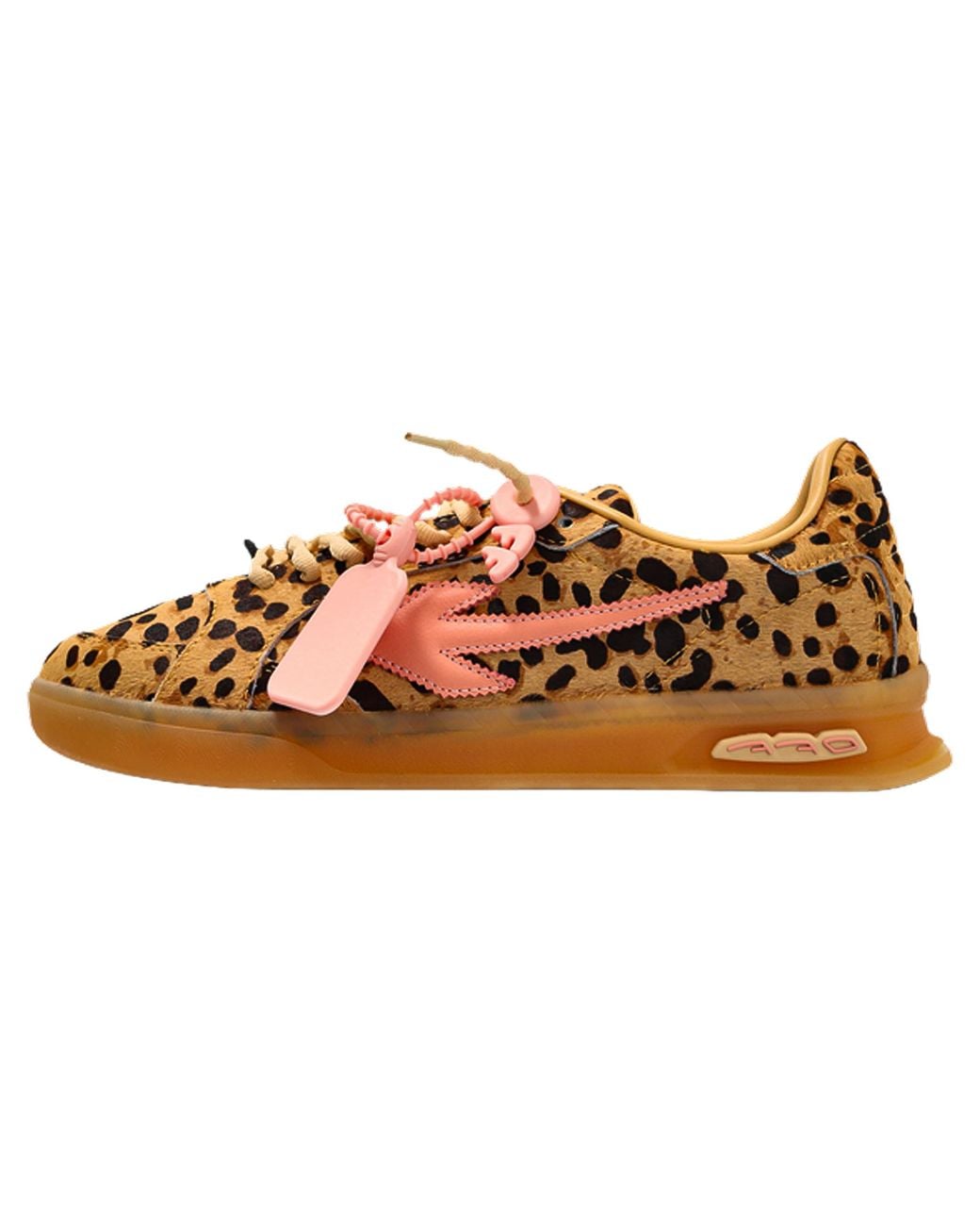 Off-White c/o Virgil Abloh Black End Of Play Animalier Pony Hair "Leopard" Of05771267" for men