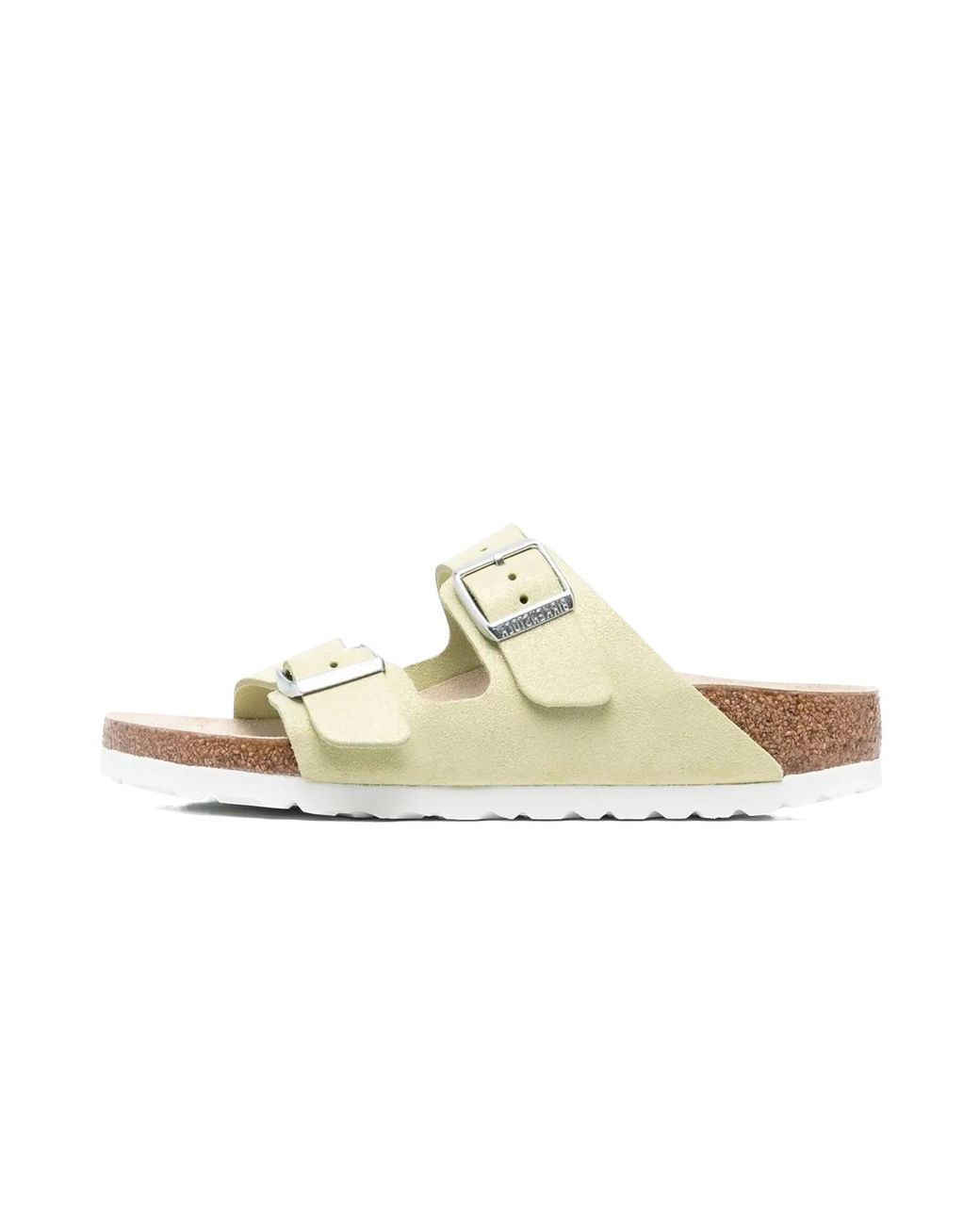 Birkenstock Black Arizona Shimmering "Popcorn Lime for men