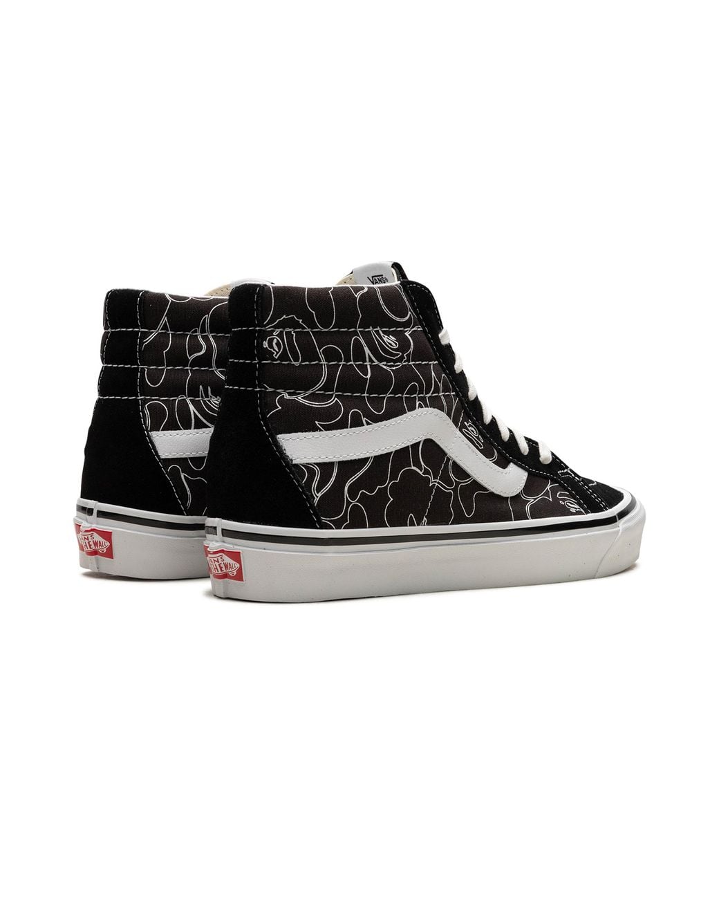 Vans Black Sk8-Hi 38 Dx "Bape" Vn0A38Gf7Bg" for men