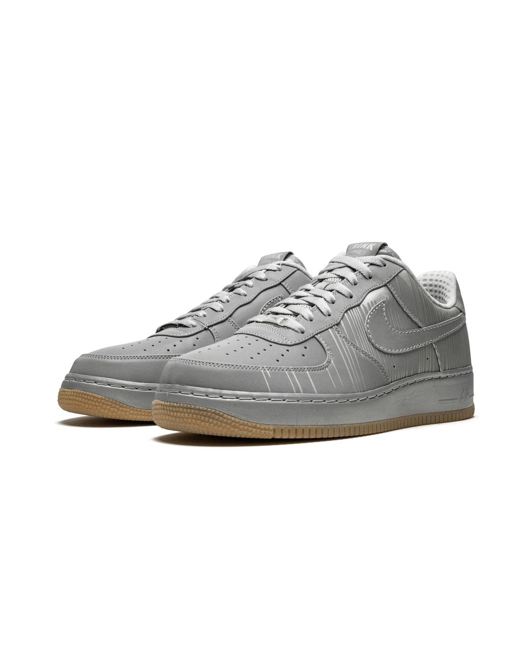 Nike Gray Air Force 1 Low Supreme "Krink" 318985 002" for men