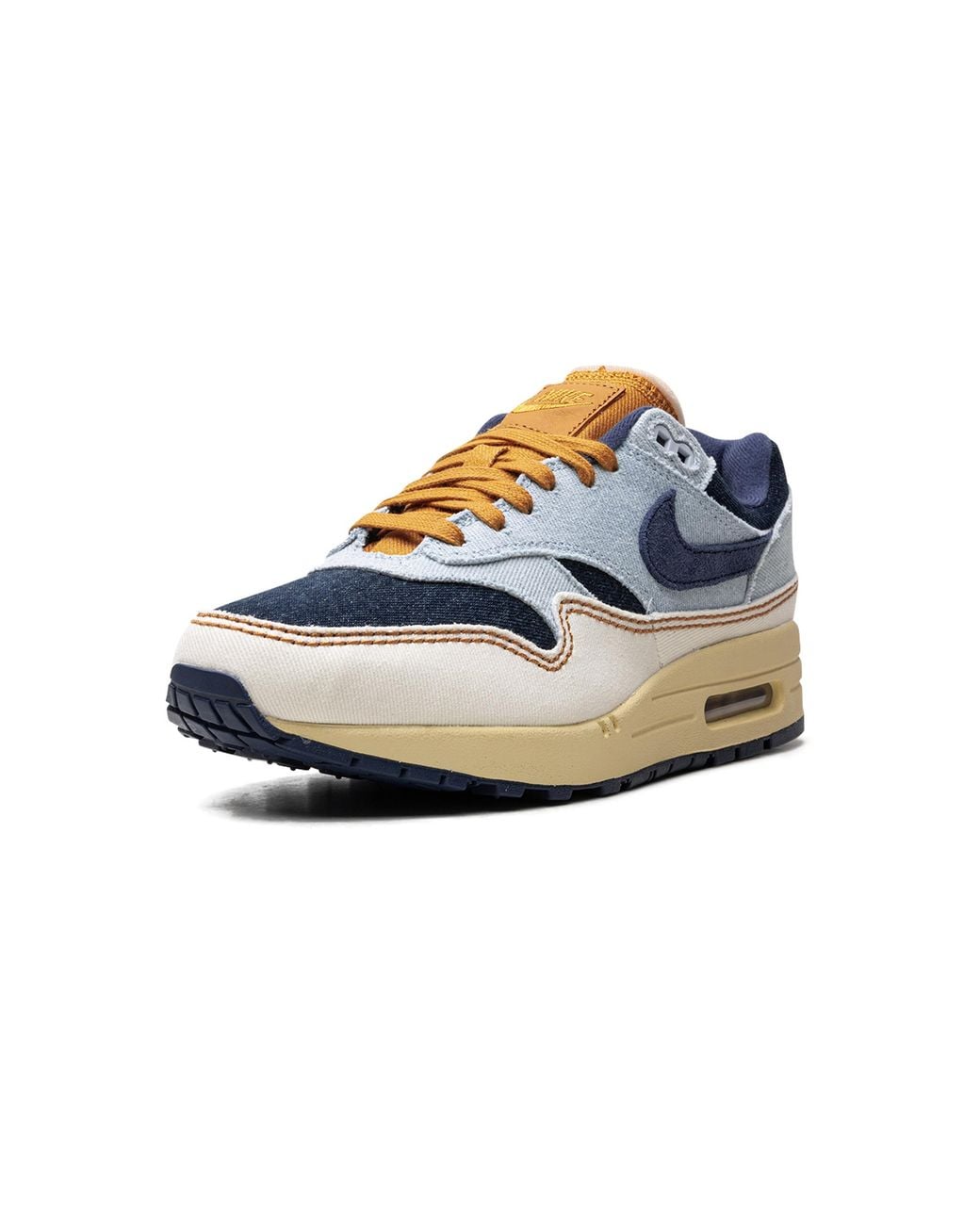 Nike Blue Air Max 1 '87 "Aura Midnight Pale Ivory" Fq8900 440"