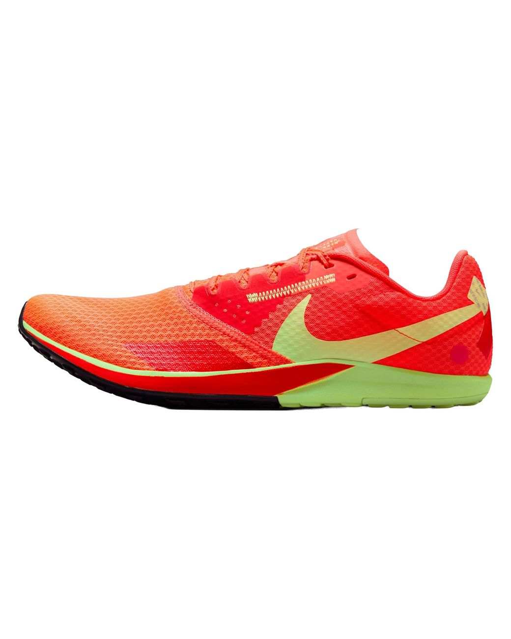 Nike Black Zoom Rival Waffle 6 "Hyper Lime Blast Crimson" Dx7998 800" for men