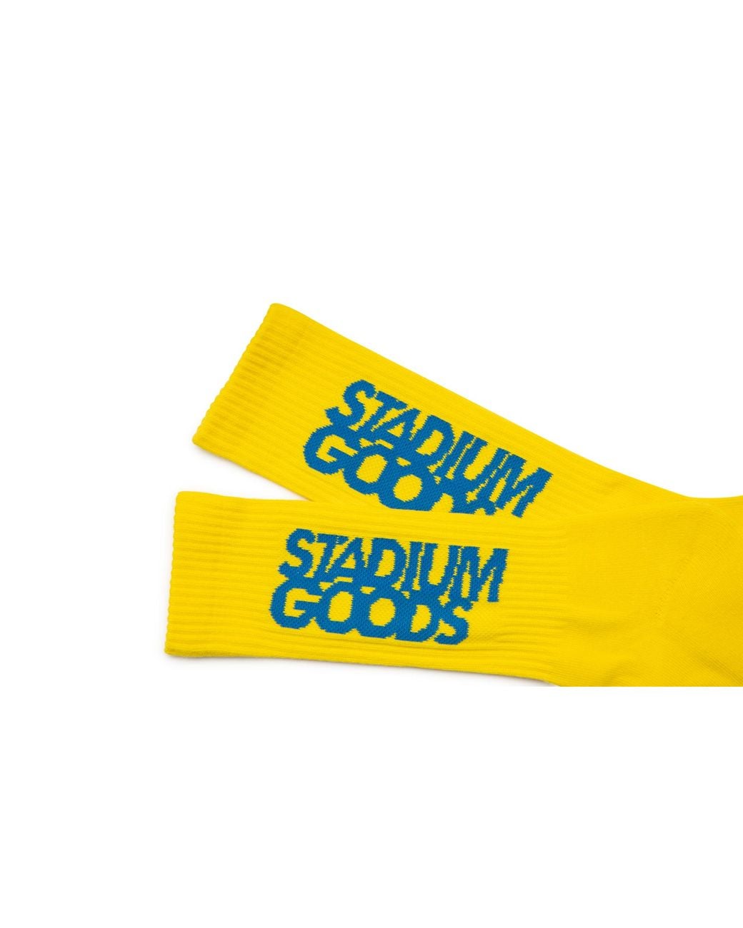 Stadium Goods Yellow Crew Sock "Cal" Sgs0303" for men