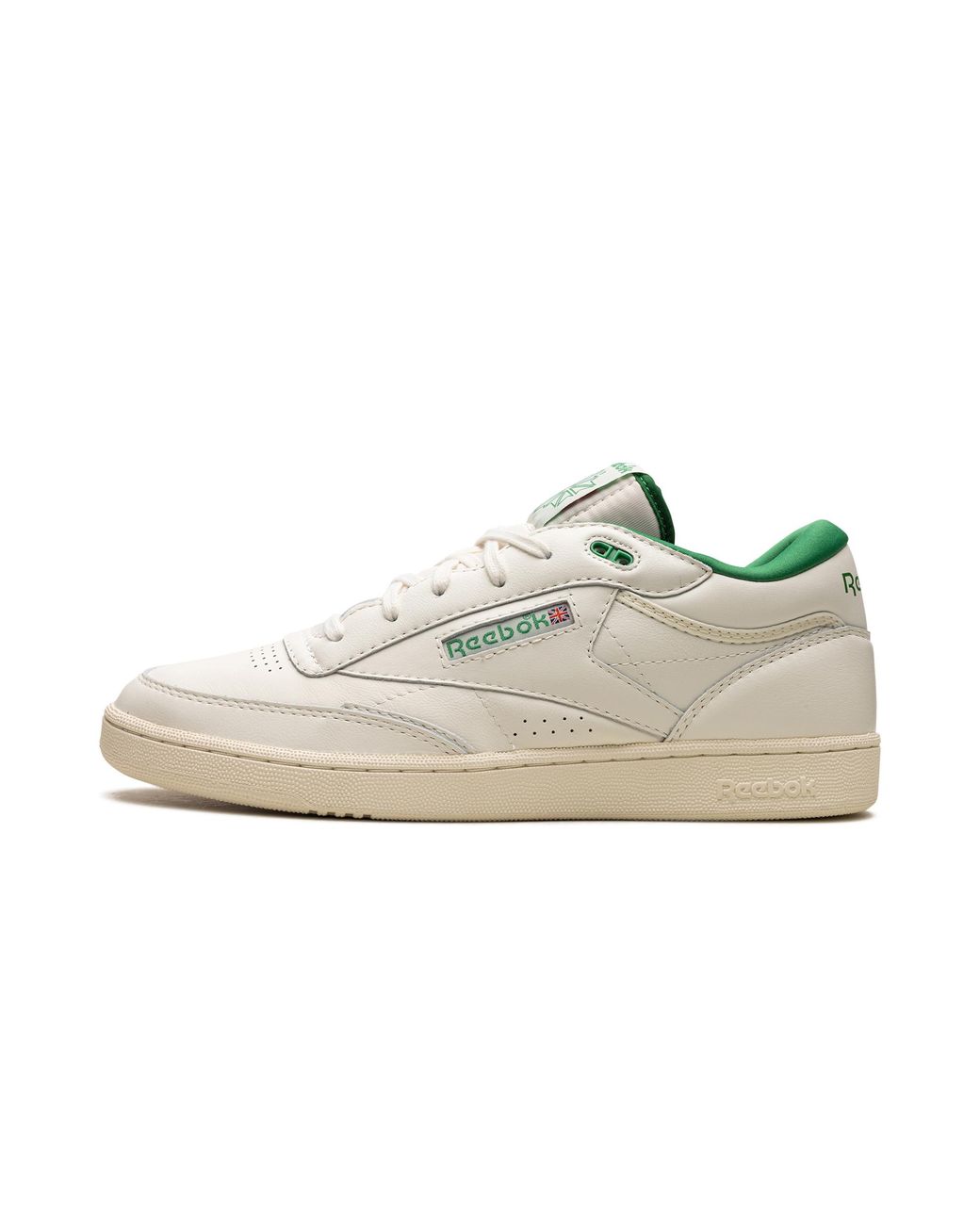 Reebok Black Club C Mid Ii "Chalk Glen" H68833" for men