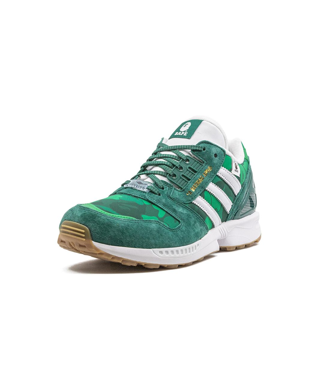 Adidas Green Zx 8000 "Bape X Undefeated for men