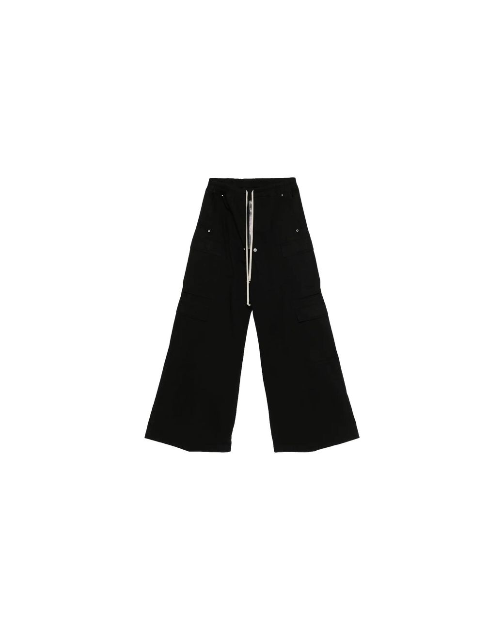 Rick Owens Black Twill Double Cargo Jumbo Belas Pants Du02E7398 Tw 09" for men