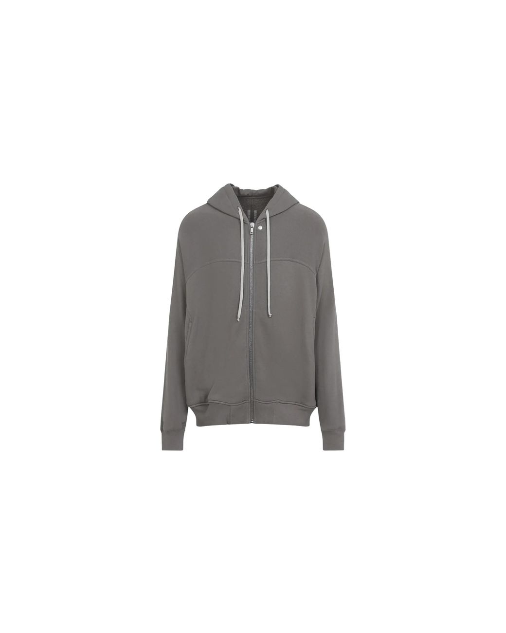 Rick Owens Black Windbreaker Jacket "Dust" Ru01F2241 Jnt 34" for men