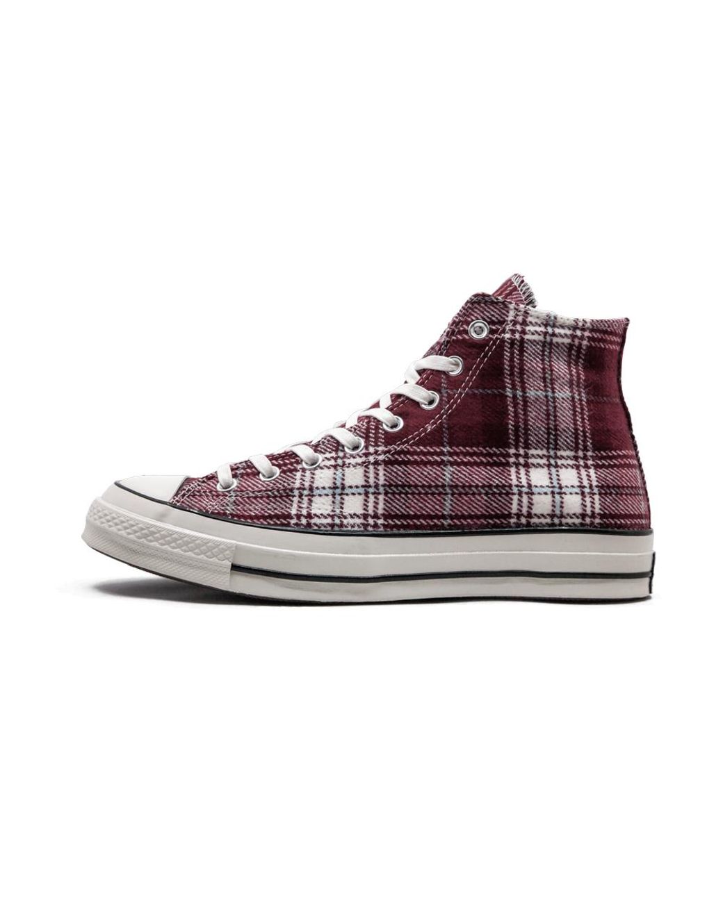 converse shoes plaid
