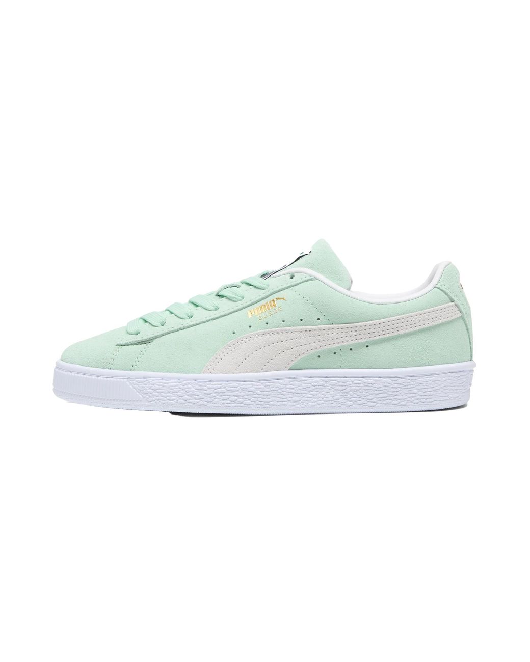 PUMA Black Suede Classic 21 "Fresh Mint" 398273 03"
