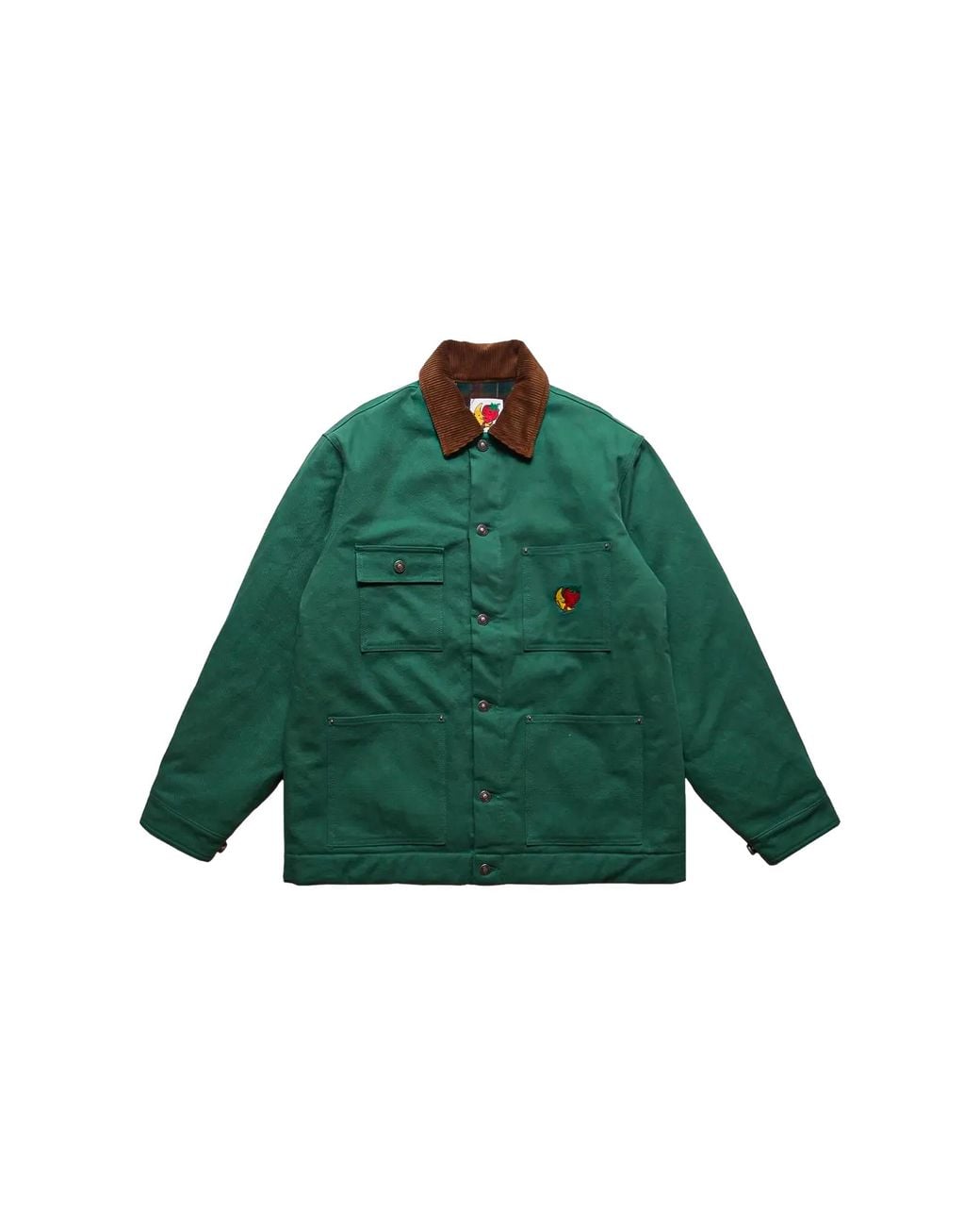 Sky High Farm Green Angry Chore Coat Woven Shf06C004" for men
