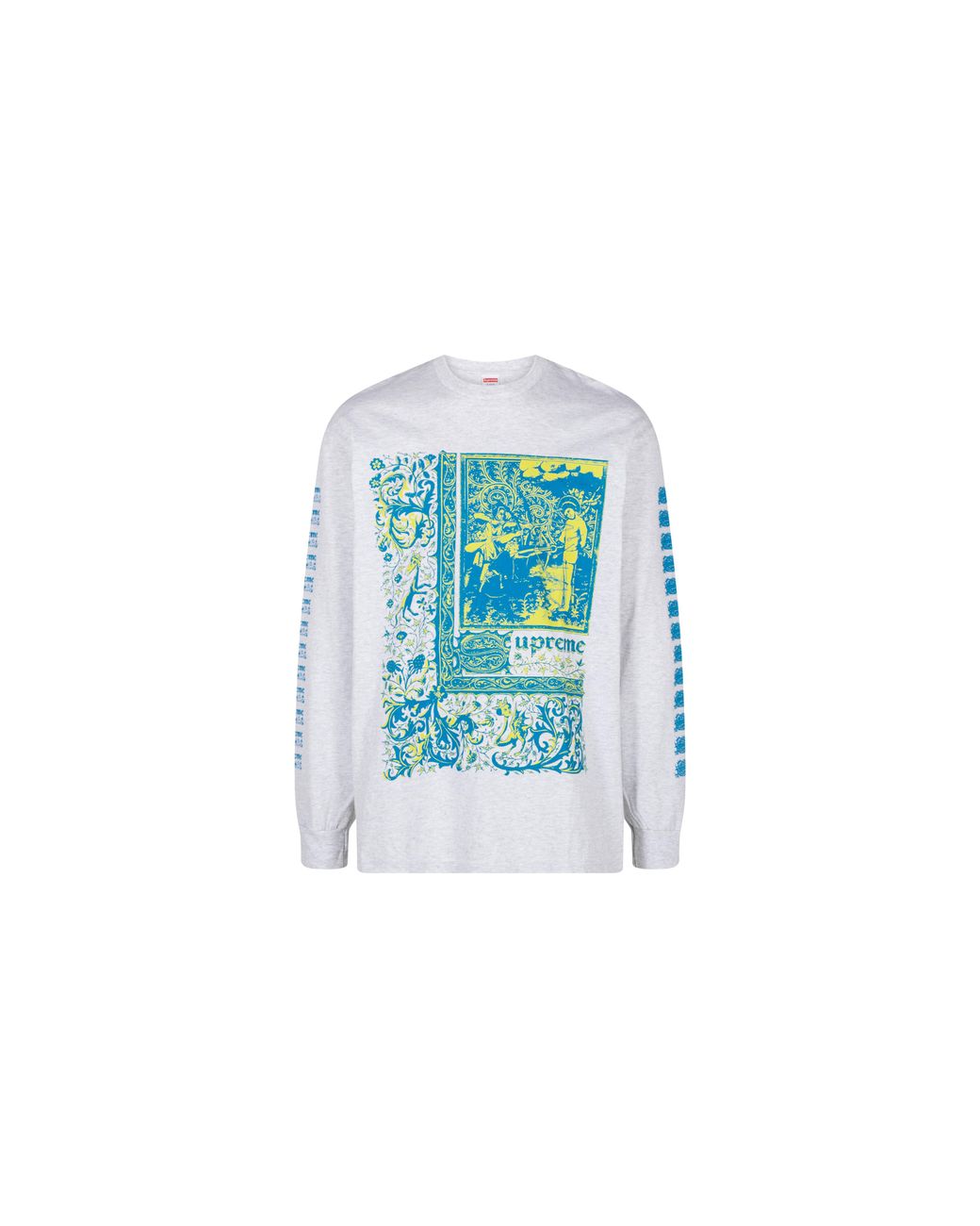 Supreme Black Saint Sebastian/S T-Shirt "Ash" Su25179"