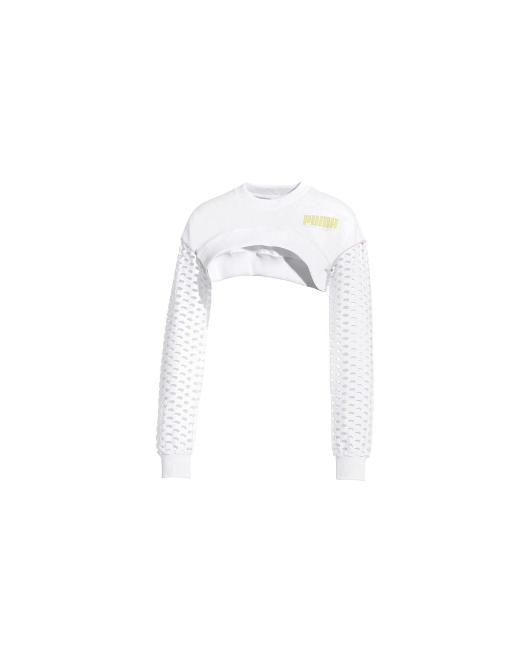 PUMA Black Sophia Webster Cropped Sweatshirt 578557 02"