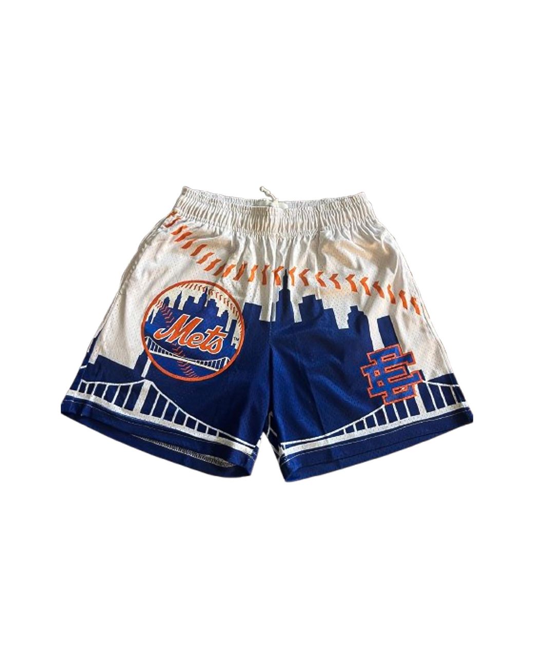 Eric Emanuel Blue Ee Citi Field Night Citi Skyline Short Ee957" for men
