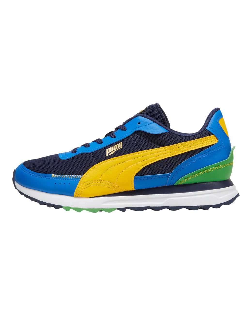 PUMA Blue Road Rider Lth 397432-01" for men