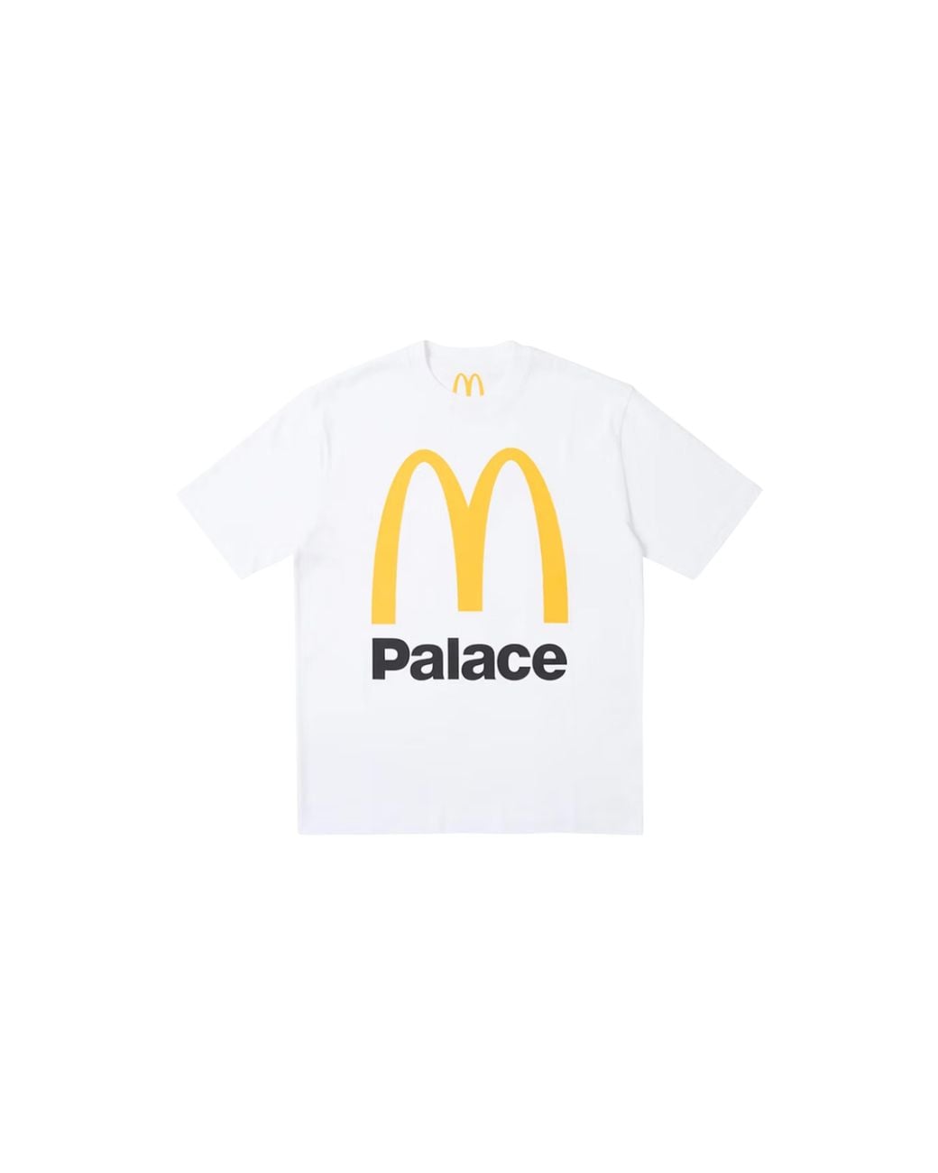 Palace Black Mcdonald's Logo T-Shirt P25Ts338" for men