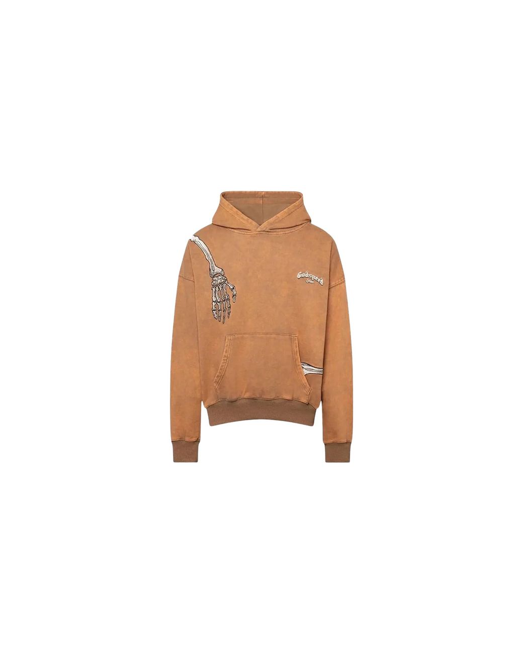 GODSPEED NEW YORK Black R.O.D Hoodie "Copper Washed" 38430Lwv" for men