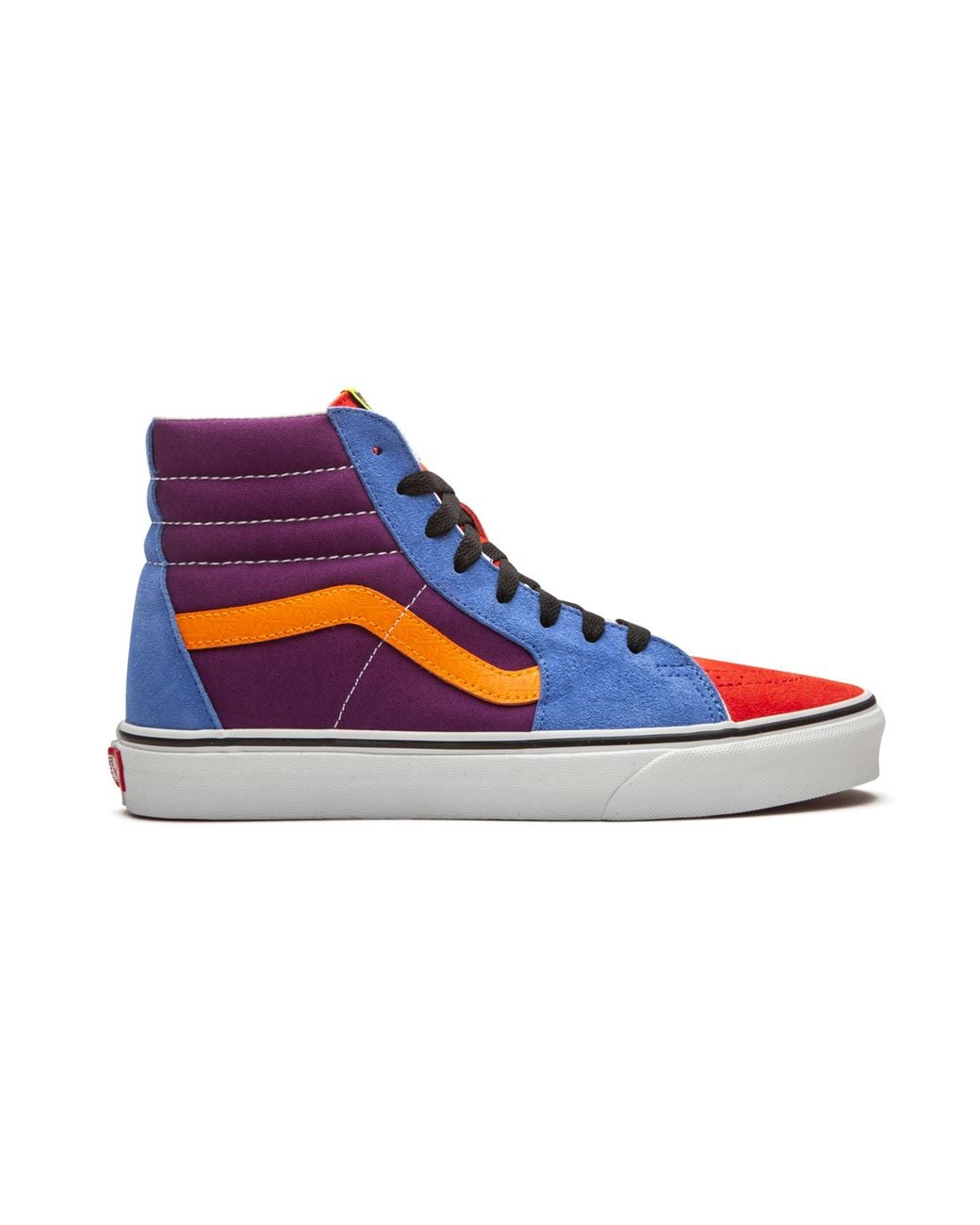 Vans Blue Sk8-Hi Retro High Top Casual Skate Shoes Splicing Vn0A4Bv616V for men