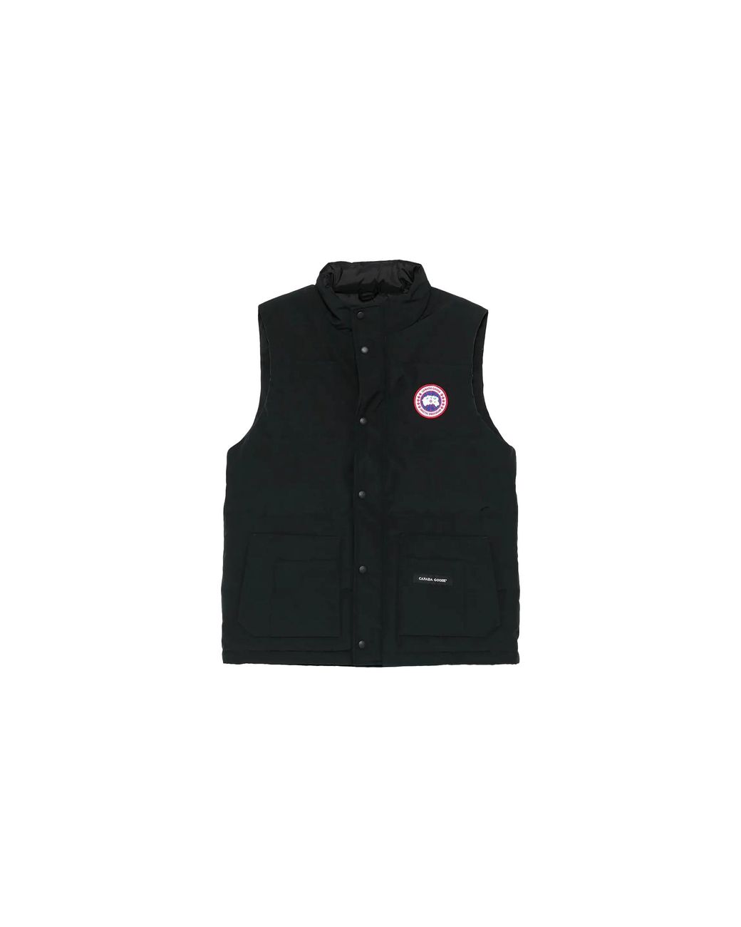 Canada Goose Black Freestyle Vest 4159M 9061" for men