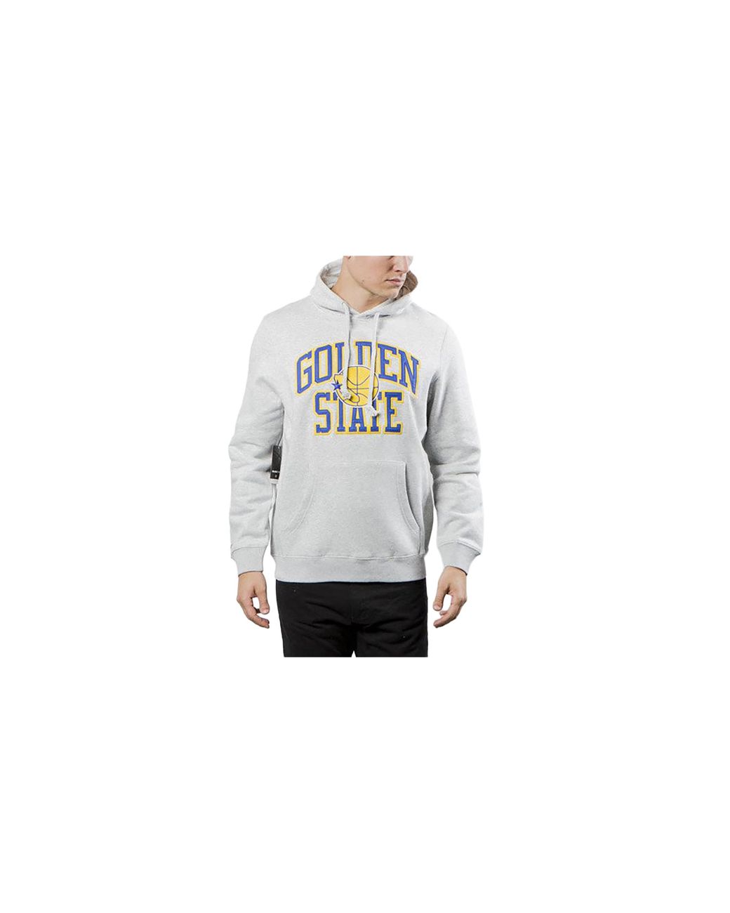 Mitchell & Ness Black Nba Golden State Warriors Playoff Win Hoody Heather" Ba47Oz Gsw K0X" for men