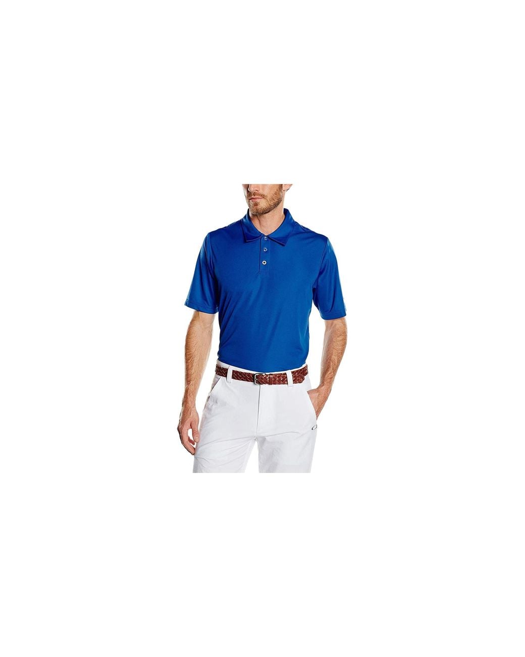 Oakley Blue Basic Polo Golf Shirt "Olympian" 431954Ocb 66U" for men