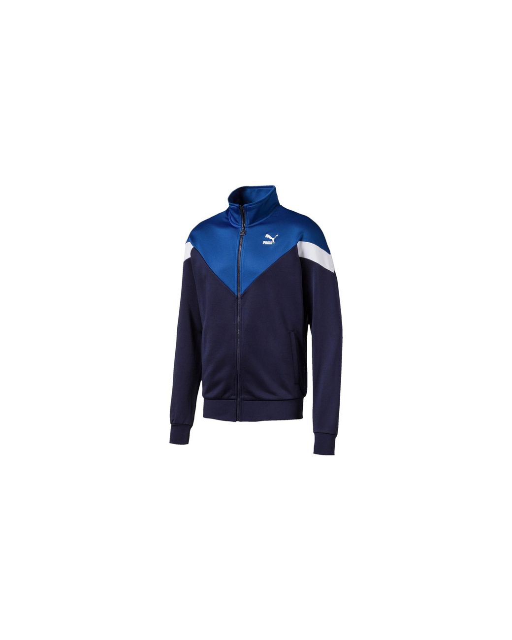 PUMA Blue Iconic Mcs Track Jacket "Peacoat" 595299 06" for men